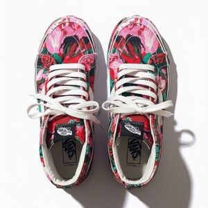 Kenzo Paris x Vans Sk8‑Hi Floral High‑Top Sneakers New